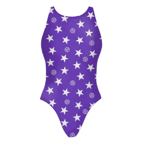 Pinup Bambina - Viola Stelle Bianche