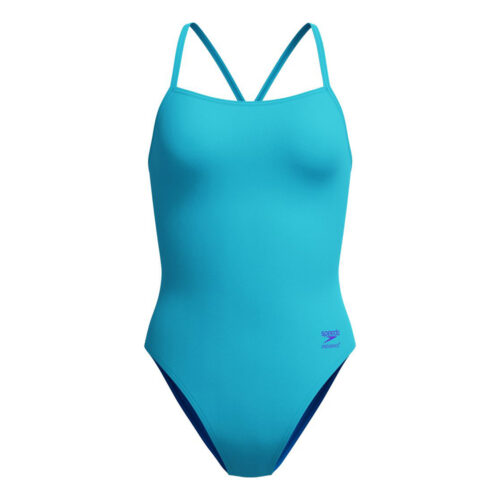 Solid VBack - Black/Picton Blue