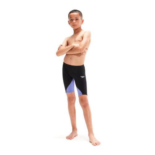Speedo LZR Ignite Junior - Nero/Lilla