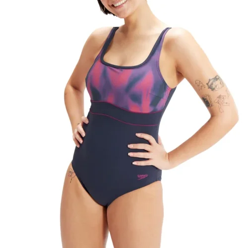 Costume Modellante ContourEclipse Speedo - Navy/Fuxia