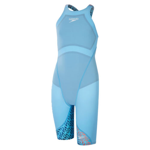Speedo LZR Ignite Junior - Picton Blue/Sirene Red