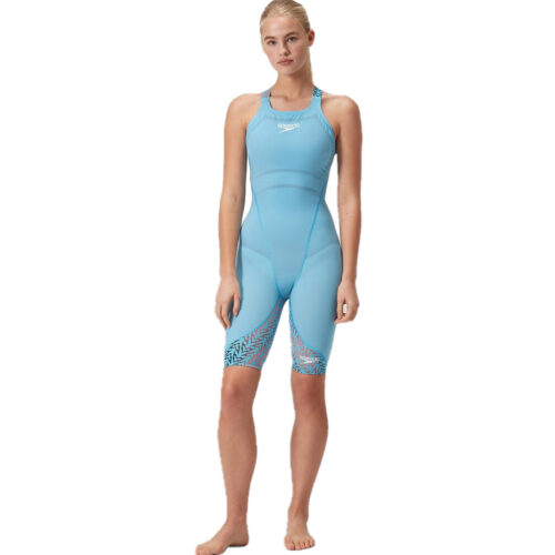Speedo LZR Ignite openback - Picton Blue/Sirene Red