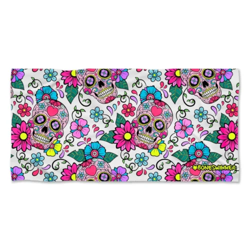Telo Boneswimmer Effetto Spugna - Skull Mexican