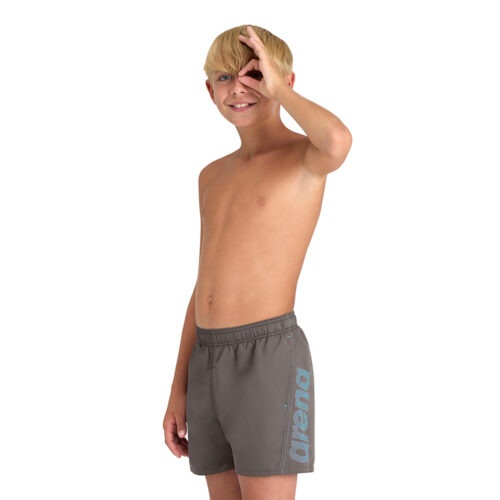 Arena Boxer Fundamentals Logo Jr - Dark Olive/Turchese