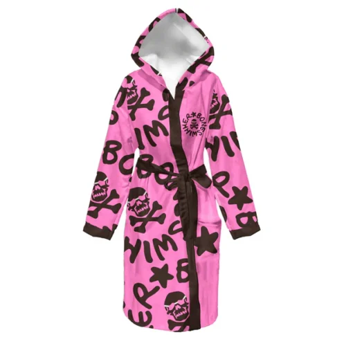 Accappatoio Adulto - Rosa Logo Cioccolato