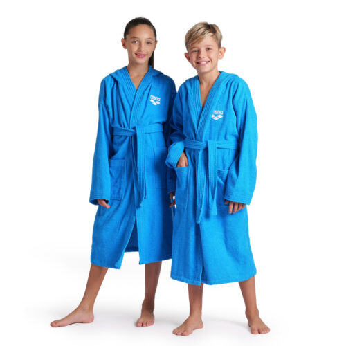 Accappatoio Zeppelin Light Jr - Turquoise/White