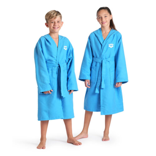 Accappatoio Zeal Jr - Turquoise/White