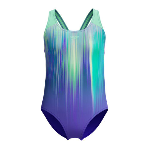 Girls  Digital Placement - Indigo Glow Verde/Blu