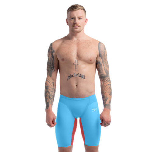 Fastskin LZR Pure Valor 2.0 Jammer HW - Picton Blue/Flame Red