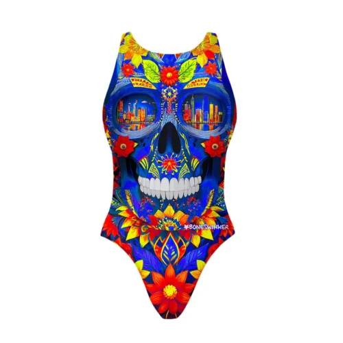 Pinup Bambina - Blue Skull