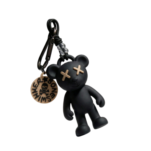 Charm Teddy Boneswimmer - Nero/Beige