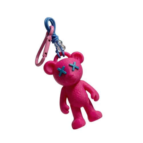 Charm Teddy Boneswimmer - Fuchsia/Azzurro