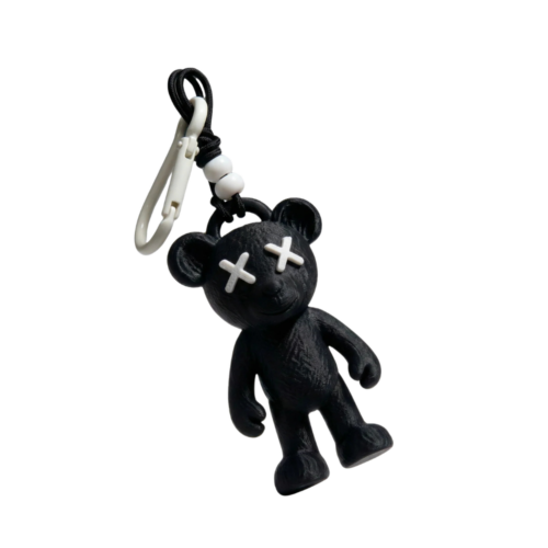 Charm Teddy Boneswimmer - Nero/Bianco