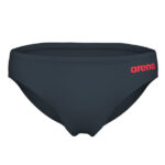 Slip Team Solid - Slip Team Solid - Asphalt/Coral