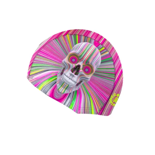 Cuffia Boneswimmer Stoffa - Teschio 3D